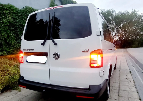 Volkswagen Transporter cena 89500 przebieg: 189000, rok produkcji 2016 z Wasilków małe 781